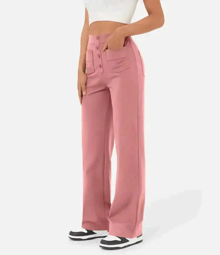 SVA™ No.1443 High-Waisted Elastic Pants