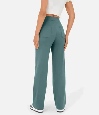 SVA™ No.1443 High-Waisted Elastic Pants